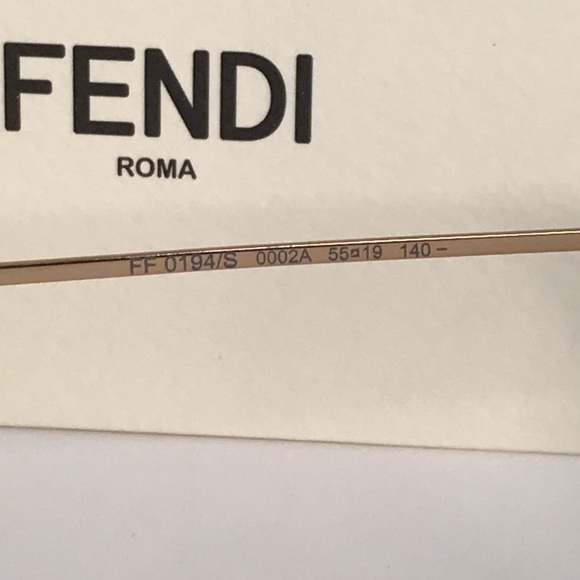 Fendi FF0194/S 0002A Blue Square Sunglasses – Women’s Luxury Eyewear